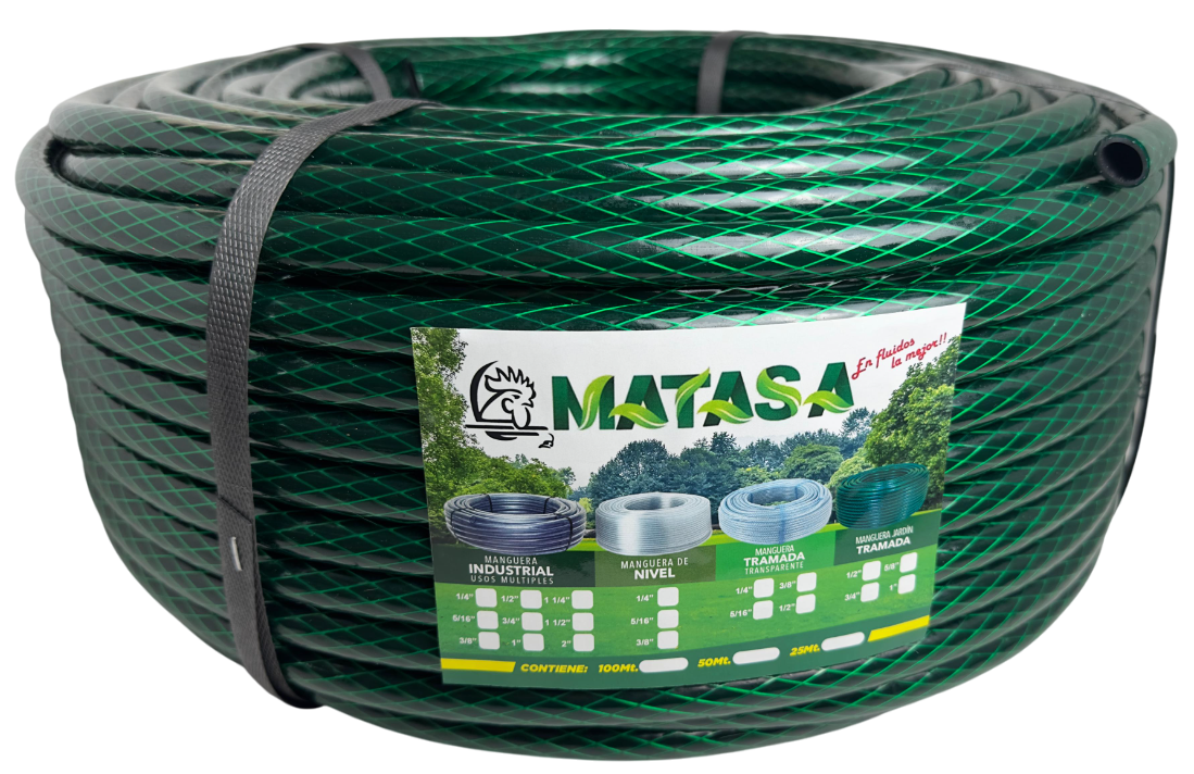 Manguera Tramada Verde